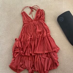 Free People Red Dress